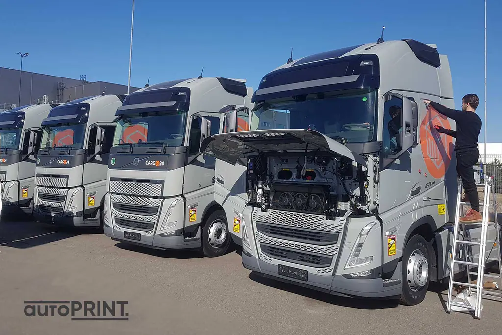 Didysis transportas – apklijavimas reklama, autoPRINT darbas